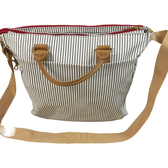Skip Hop Diaper Bag Iconic Duo French Stripe - Picture 2 of 8